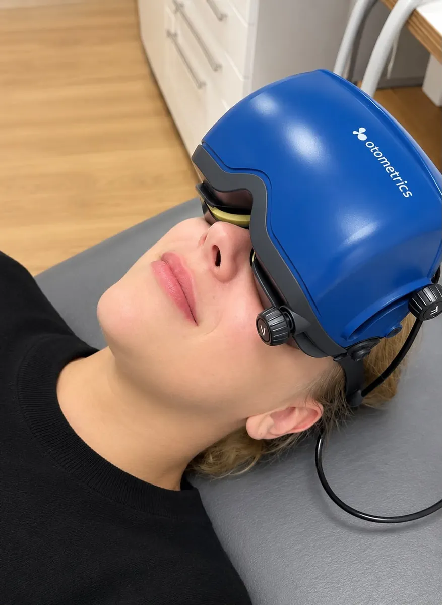 ENG-Untersuchung zur Schwindeldiagnostik